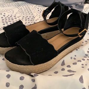 Black Espadrilles Sandals